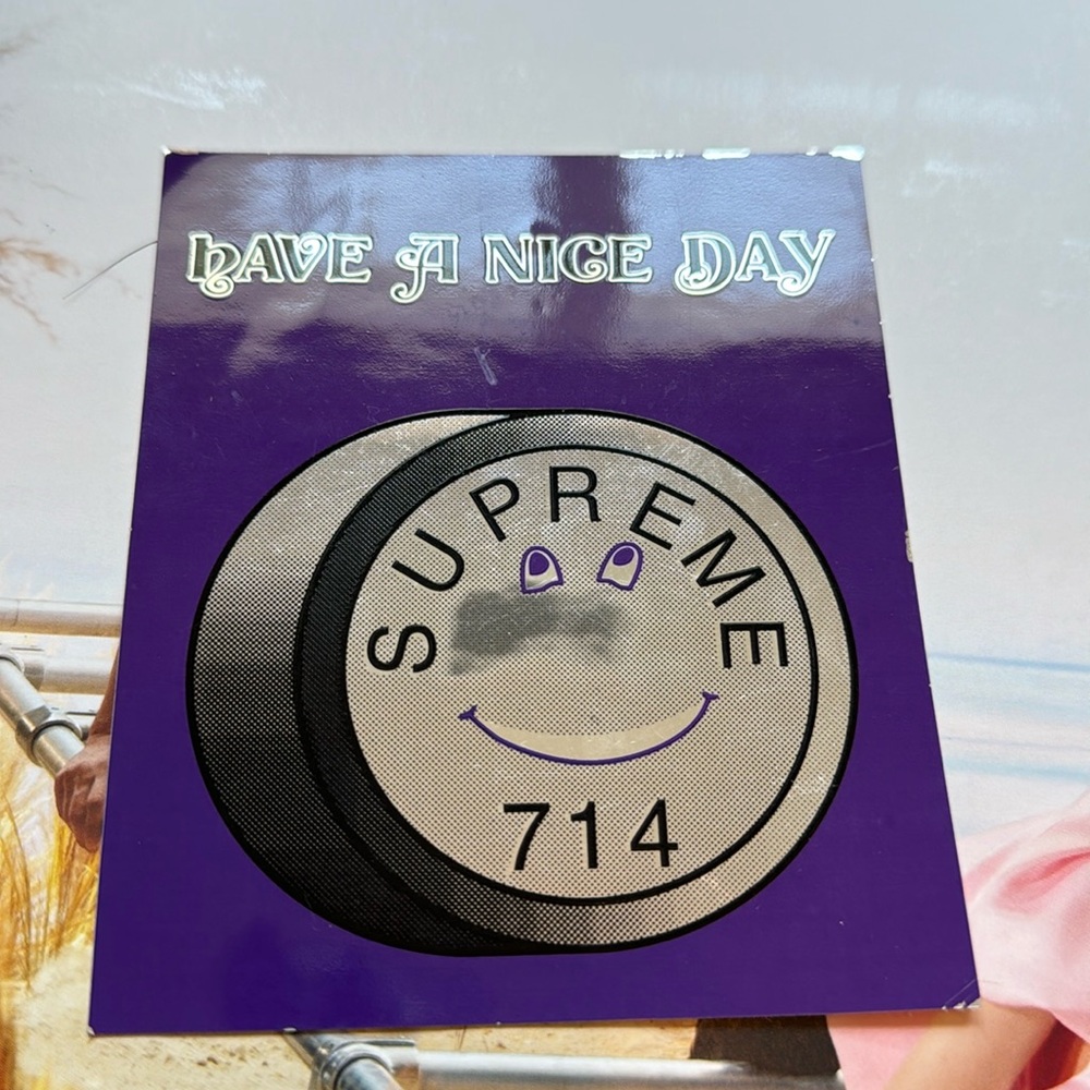 SUPREME STICKER